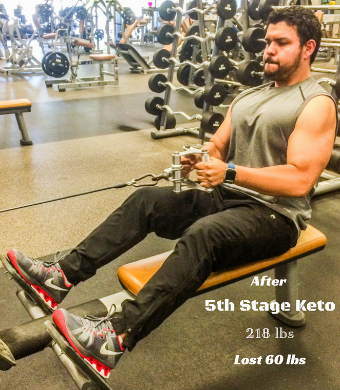 Lost 60 lbs of fat with 5th Stage Keto