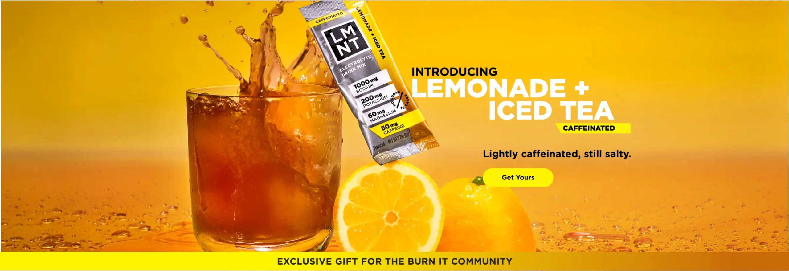Featured LMNT electrolyte drink offer