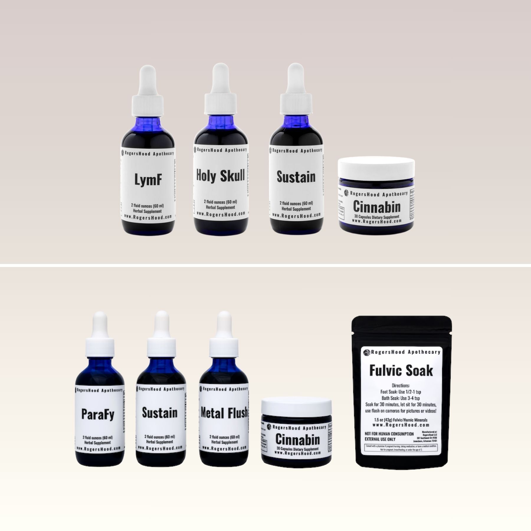RogersHood ParaFy herbal cleanse kit